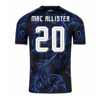 Billige Fotballdrakt Argentina Alexis Mac Allister #20 Replika Bortedrakt VM 2026 Kortermet
